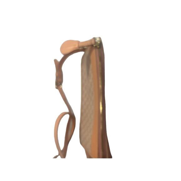 Vintage Salmon Colored Dooney & Bourke Cross Body Purse Bag - Picture 9 of 16